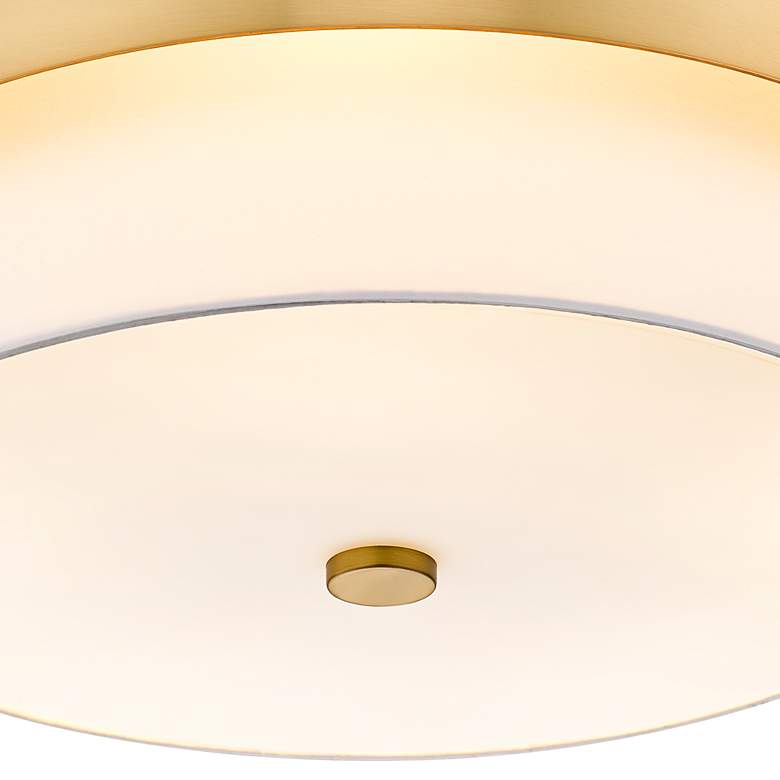 Image 5 Counterpoint 24" Wide Modern Gold 5-Light Chandelier more views