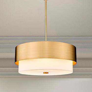 Counterpoint 24" Wide Modern Gold 5-Light Chandelier