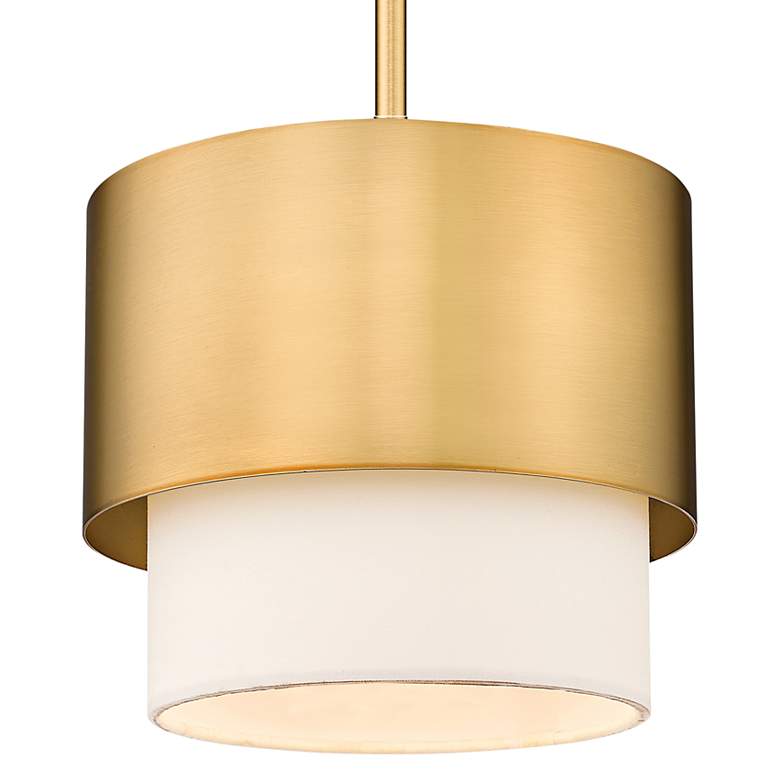 Image 4 Counterpoint 7 1/4" Wide Modern Gold Mini Pendant more views