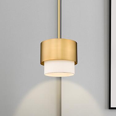 Counterpoint 7 1/4" Wide Modern Gold Mini Pendant