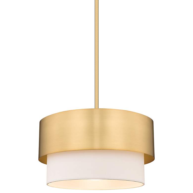 Image 3 Counterpoint by Z-Lite Modern Gold 1 Light Mini Pendant