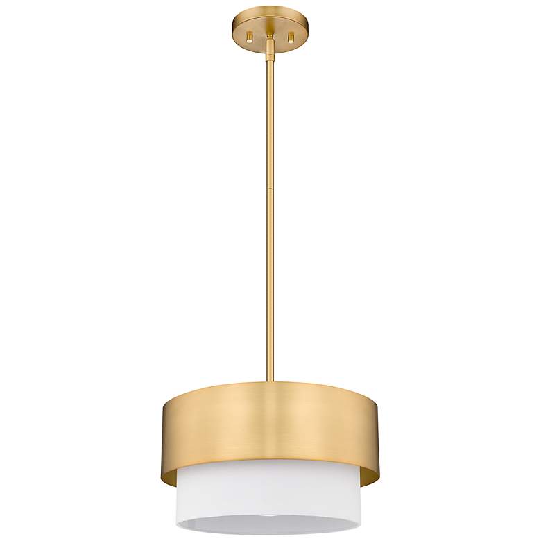 Image 5 Counterpoint by Z-Lite Modern Gold 1 Light Mini Pendant more views