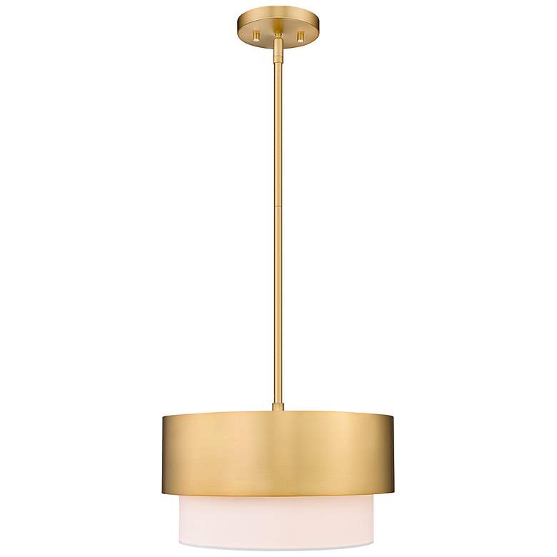 Image 7 Counterpoint by Z-Lite Modern Gold 1 Light Mini Pendant more views
