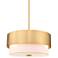 Counterpoint by Z-Lite Modern Gold 3 Light Pendant