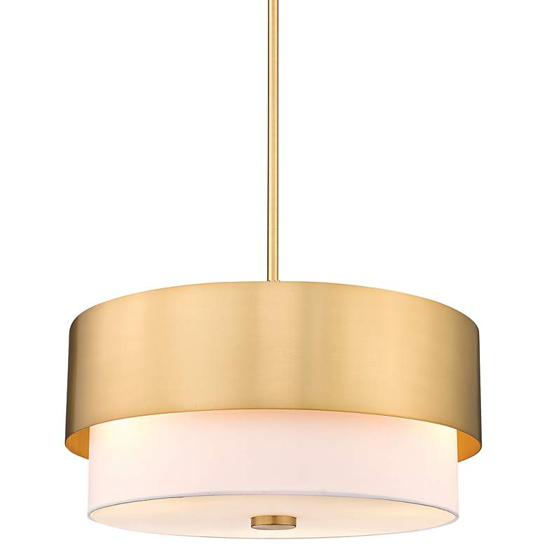 Image 3 Counterpoint by Z-Lite Modern Gold 3 Light Pendant