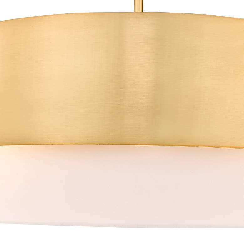 Image 5 Counterpoint by Z-Lite Modern Gold 3 Light Pendant more views