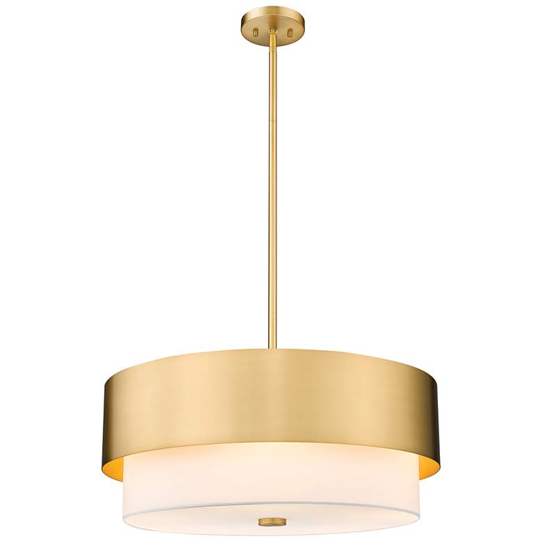 Image 1 Counterpoint by Z-Lite Modern Gold 5 Light Chandelier