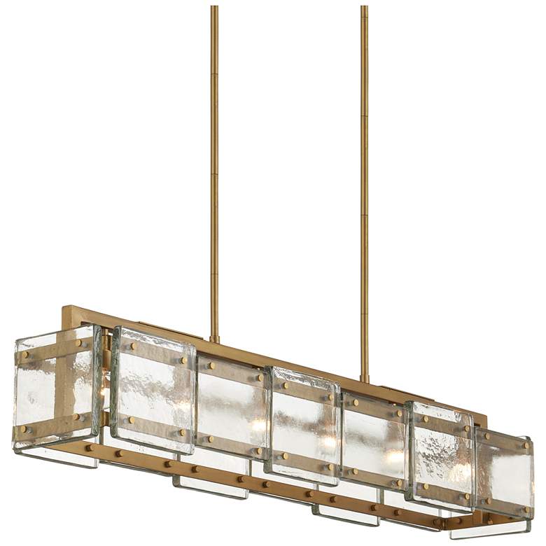 Image 1 Countervail Rectangular Chandelier