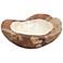 Country Teak Capiz Medium Decorative Bowl
