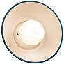 Coupe 10" High Midnight Sky Matte White LED Wall Sconce