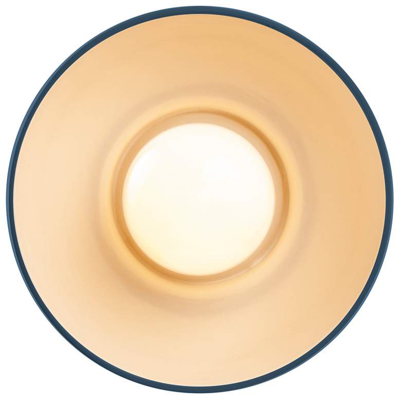 Image 3 Coupe 10" High Midnight Sky Matte White LED Wall Sconce more views