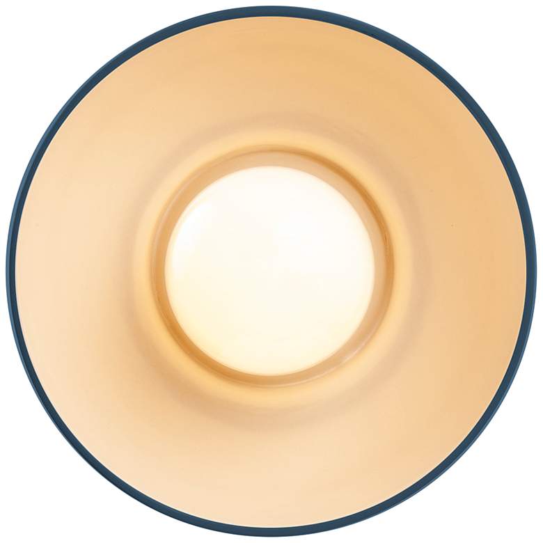Image 3 Coupe 10" High Midnight Sky Matte White LED Wall Sconce more views