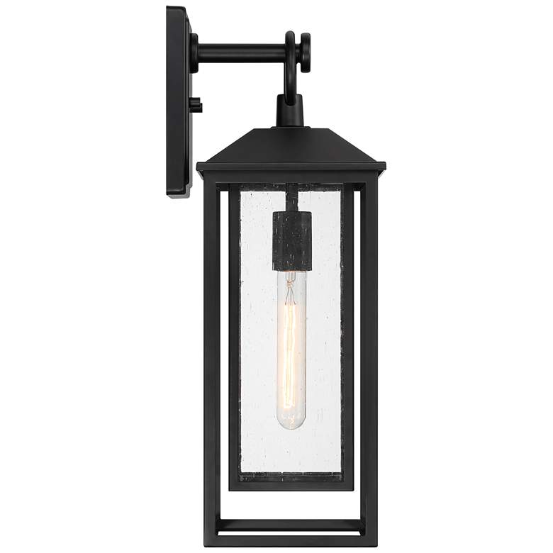 Image 7 Coupe 20 inch High Black Outdoor Wall Light more views