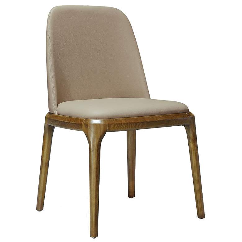 Image 1 Courding Dining Chair in Tan and Walnut