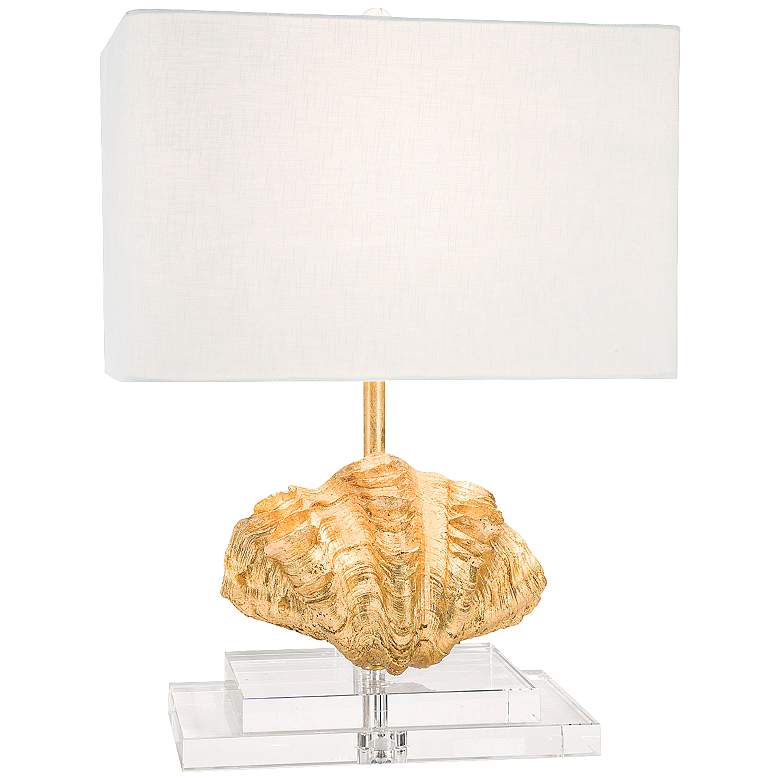 Image 1 Couture Abaco Gold Seashell Table Lamp
