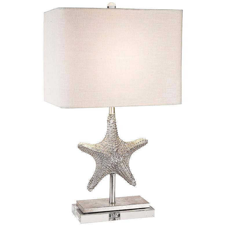 Image 1 Couture Bimini Silver Starfish Table Lamp
