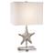 Couture Bimini Silver Starfish Table Lamp