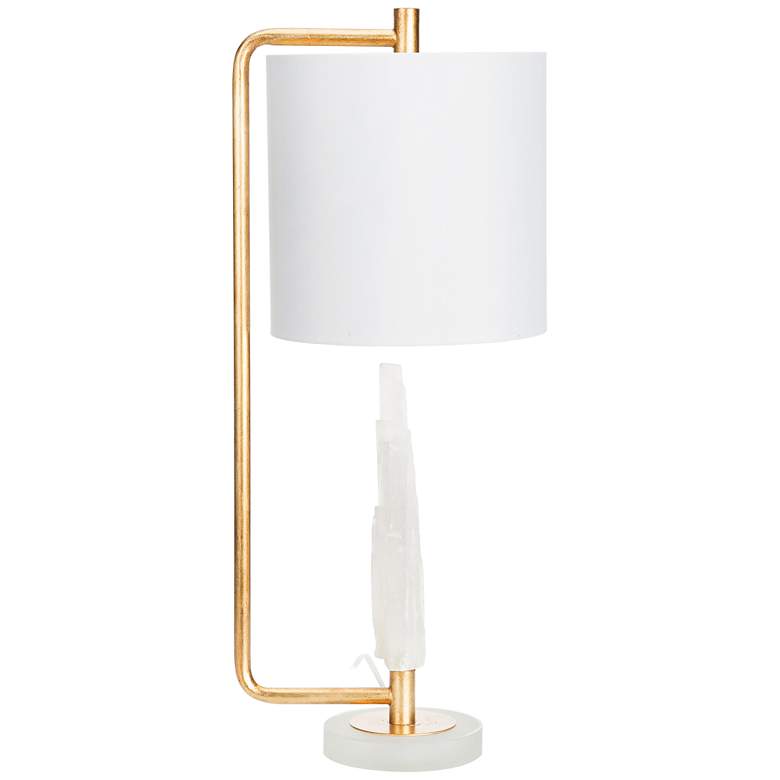 Image 1 Couture Carr Brass Metal Table Lamp