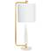 Couture Carr Brass Metal Table Lamp