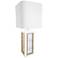 Couture Century City Gloss White Table Lamp