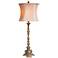 Couture Etienne Opulent Silver Leaf Table Lamp