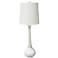Couture Malibu Gloss White Table Lamp