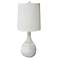 Couture Malibu White Accent Table Lamp