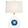 Couture Marmont Natural Blue Agate Nightlight Table Lamp