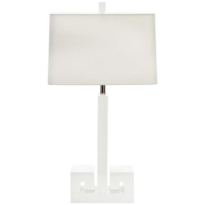 Image 1 Couture Meg Caswell Astor White Lacquer Table Lamp