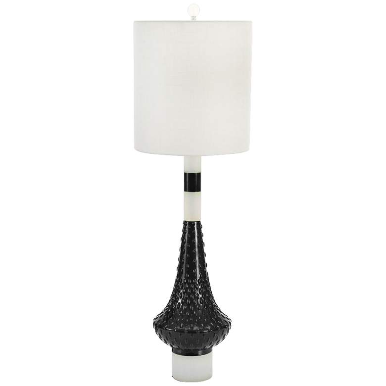Image 1 Couture Meg Caswell Edie Black Lacquer Table Lamp