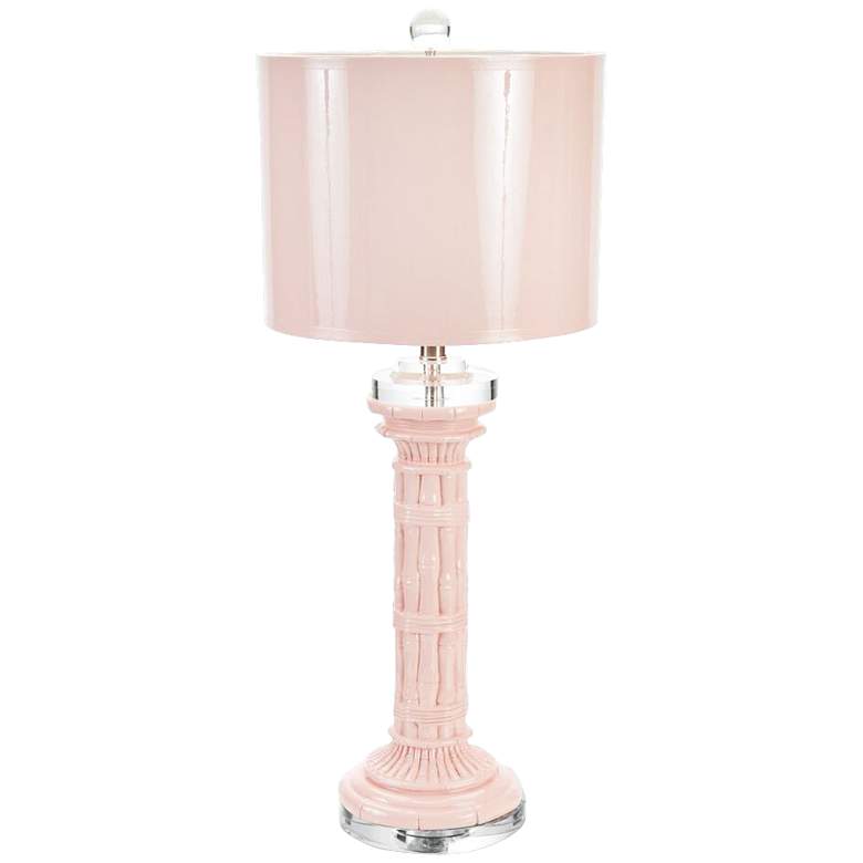 Image 1 Couture Meg Caswell Watch Hill Blush Pink Lacquer Table Lamp