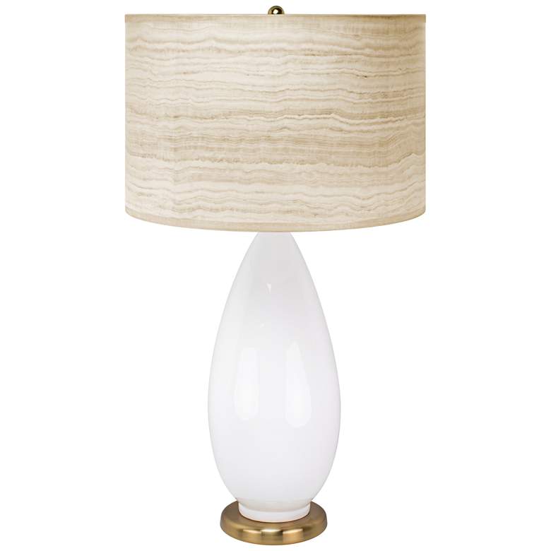 Image 1 Couture Rochelle White Modern Table Lamp