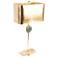 Couture Sausalito Green Abalone and Gold Leaf Table Lamp