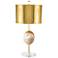 Couture Westport Natural Pink Abalone Shell Table Lamp