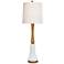 Couture White Altadena Buffet Table Lamp