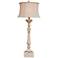 Couture Wynnewood Weathered Cream Wood Buffet Lamp