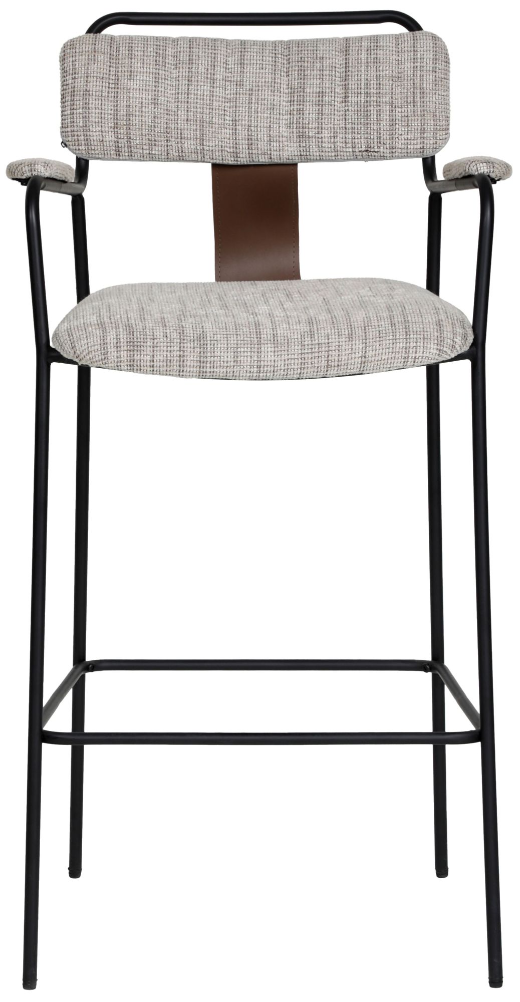 Image 4 Couva Barstool (Set of 2) Gray Tweed more views