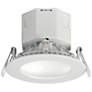 1_Cove 1-Light 4.75" Wide White Flush Mount Light
