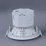 4_Cove 1-Light 4.75" Wide White Flush Mount Light more views