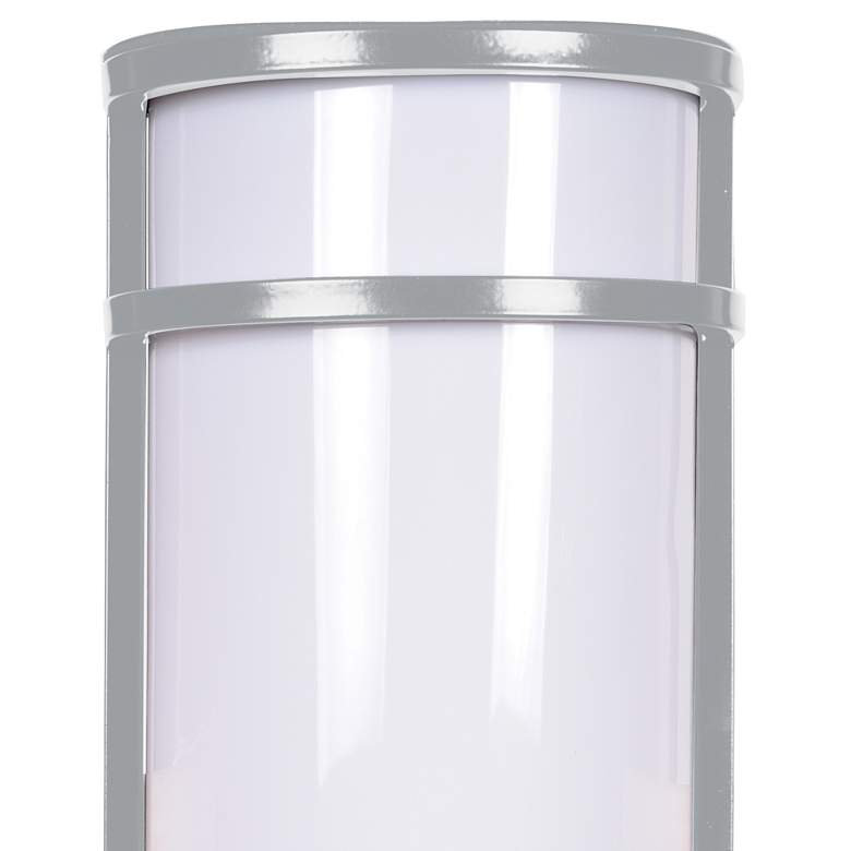 Image 2 Cove 18" High Satin LED Outdoor Wall Light more views