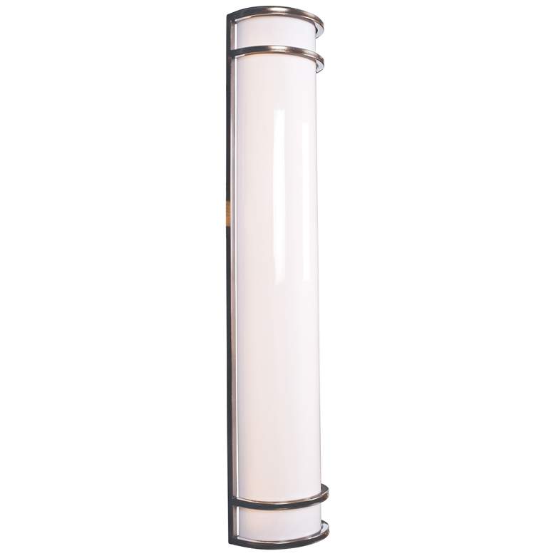 Image 1 Cove 30" High Satin LED Outdoor Wall Light