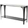 Cove 54.4" Wide Marble Top Ink Console Table