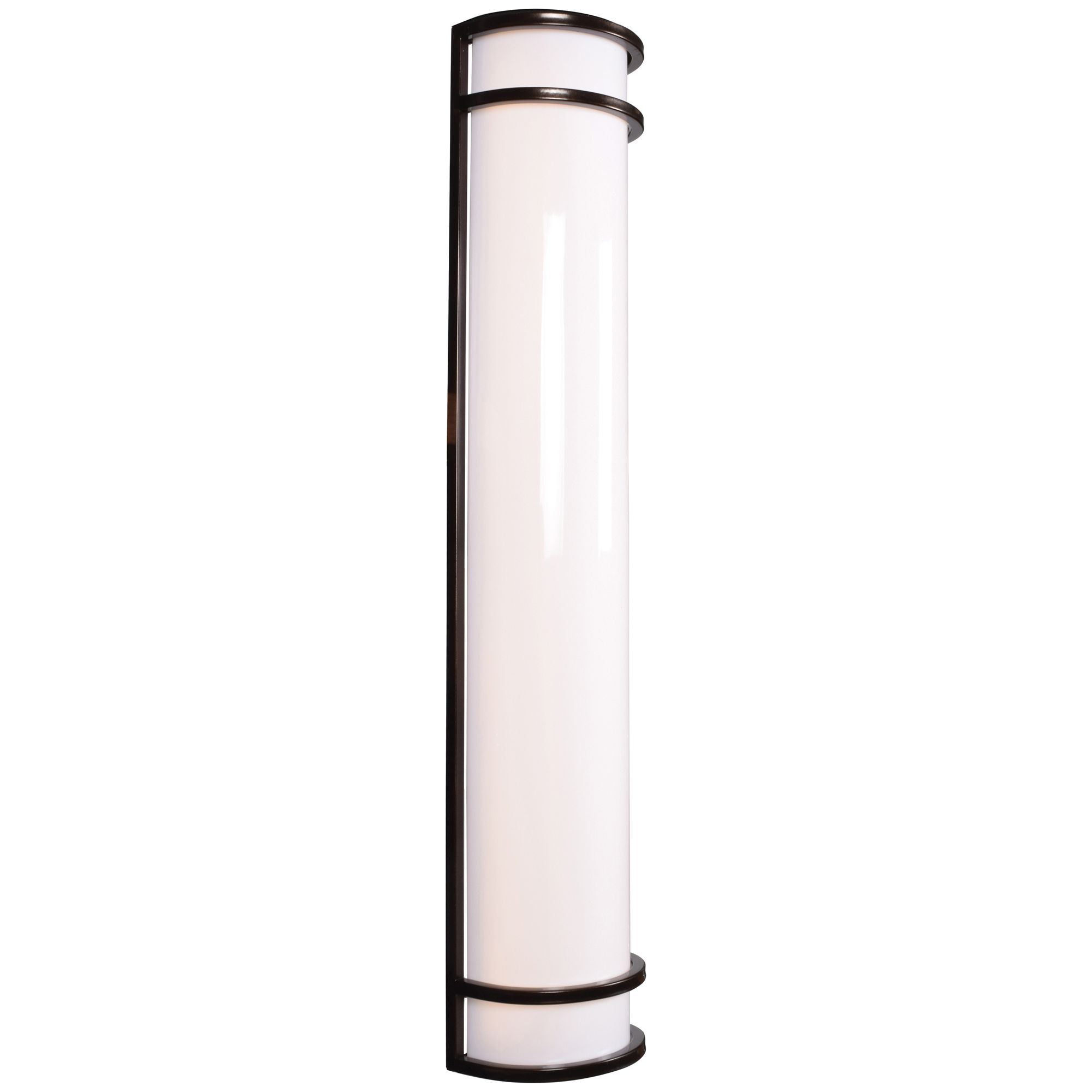 Image 2 Cove - LED Outdoor Wall Fixture - Extra Large - Bronze Finish, Acrylic Lens more views