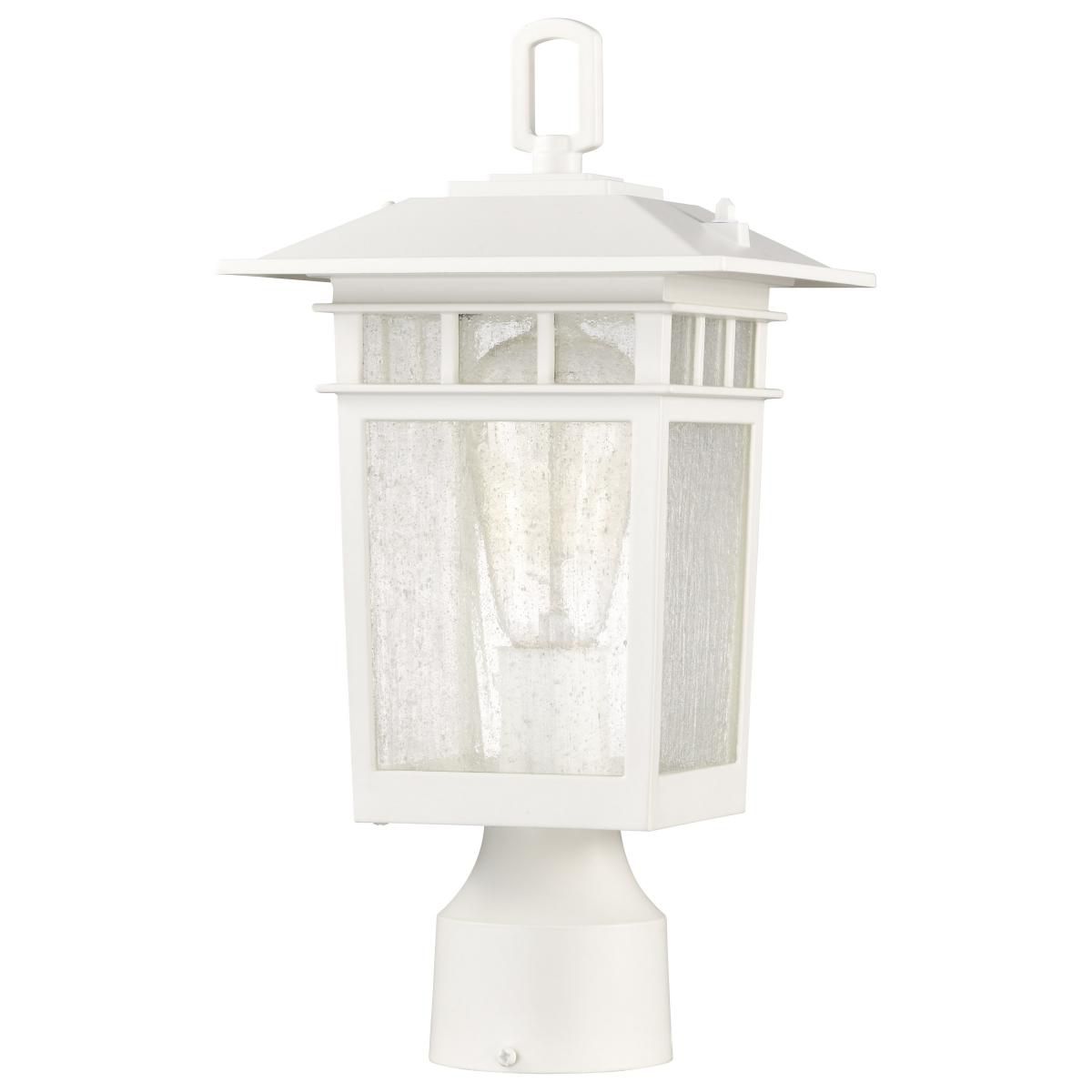 Image 5 Cove Neck 13 3/4" High White Outdoor Post Light more views