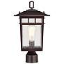5_Cove Neck 16" High Rustic Bronze Outdoor Post Light more views