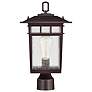 6_Cove Neck 16" High Rustic Bronze Outdoor Post Light more views