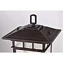 7_Cove Neck 16" High Rustic Bronze Outdoor Post Light more views