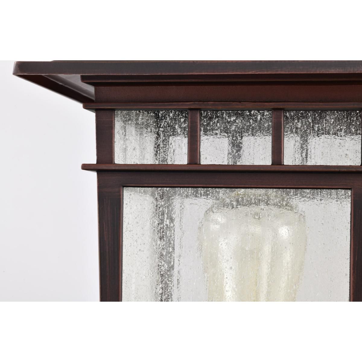 Cove Neck 16" High Rustic Bronze Outdoor Post Light