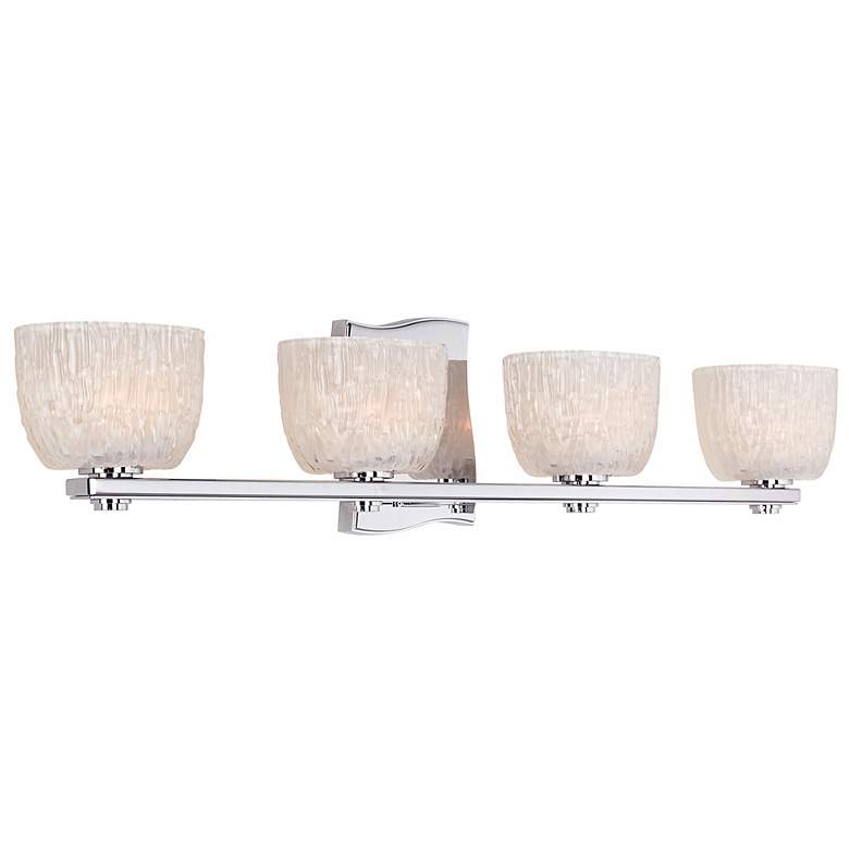 Image 1 Cove Neck Collection 27 1/4 inch Wide Bathroom Wall Light