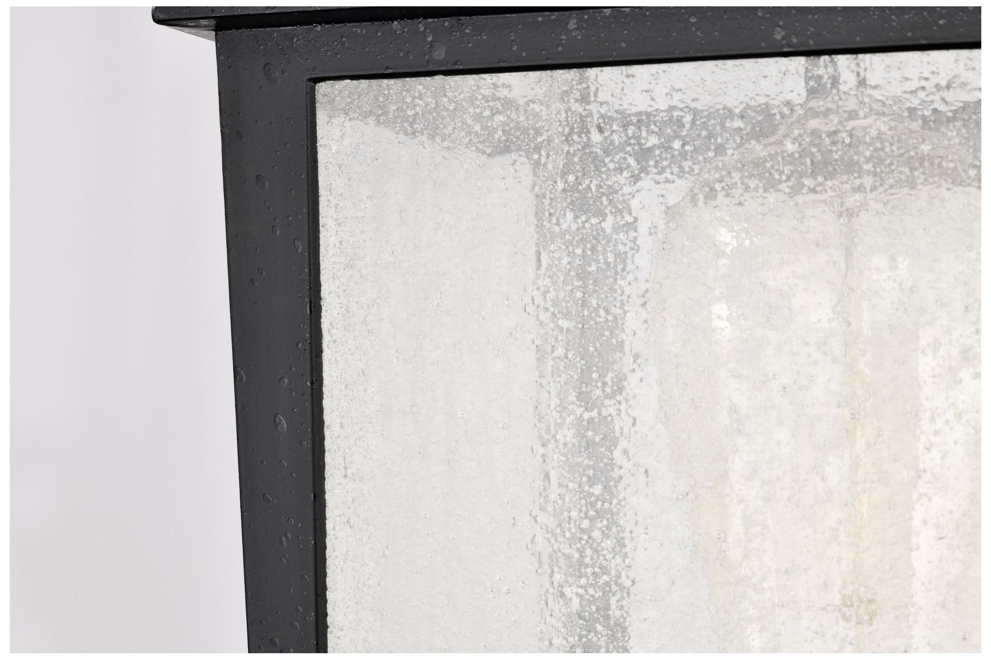 Image 6 Cove Neck Outdoor Large Post Lantern; 1 Light; Textured Black Finish more views